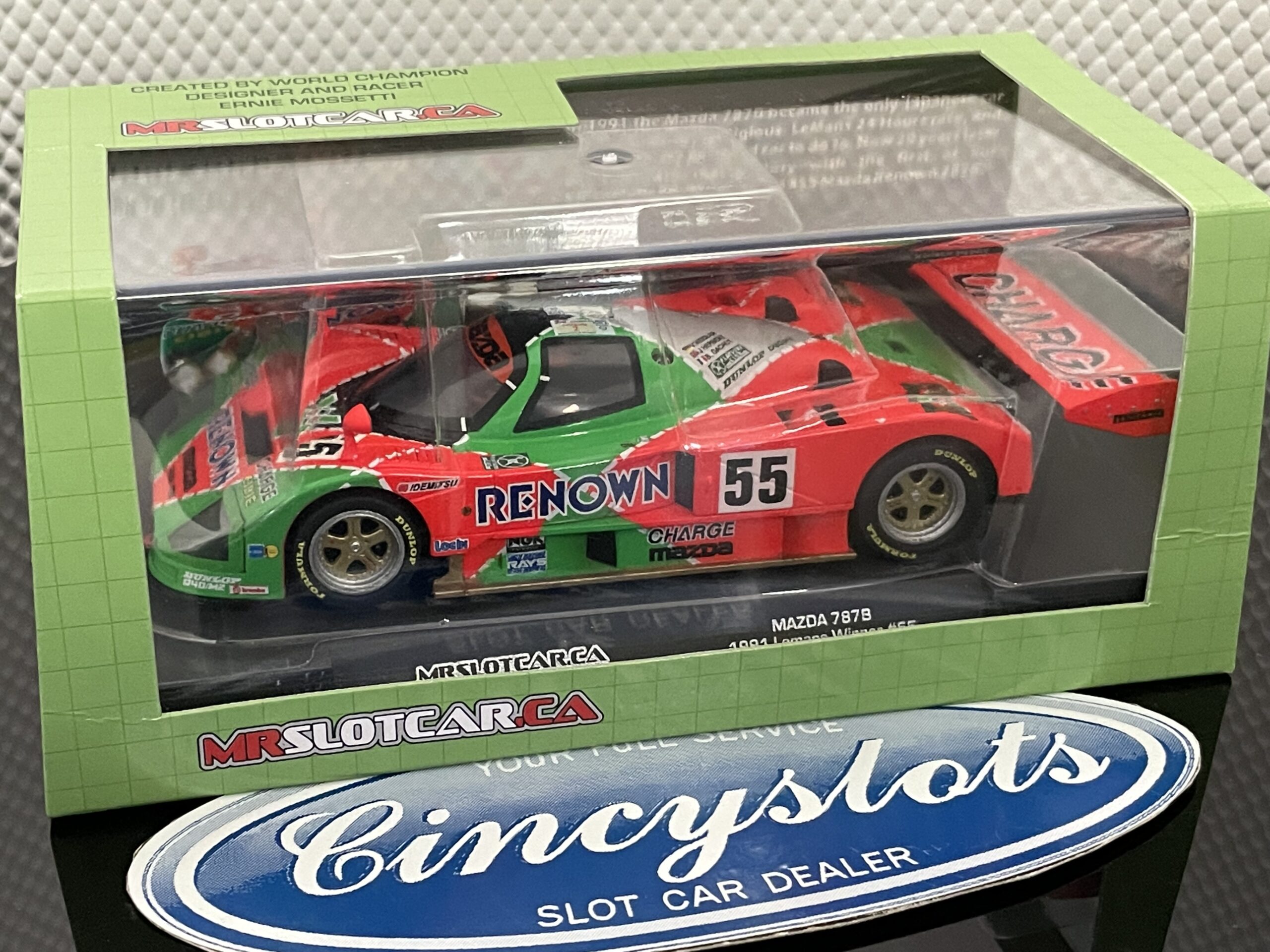 MrSlotCar MR1003 Mazda 787B Renown 1/32 Slot Car.