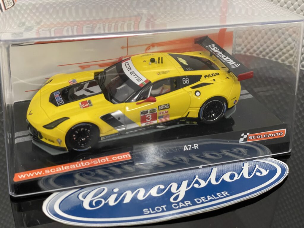 Scaleauto SC6060R Corvette C7R GT3 1/32 Slot Car.