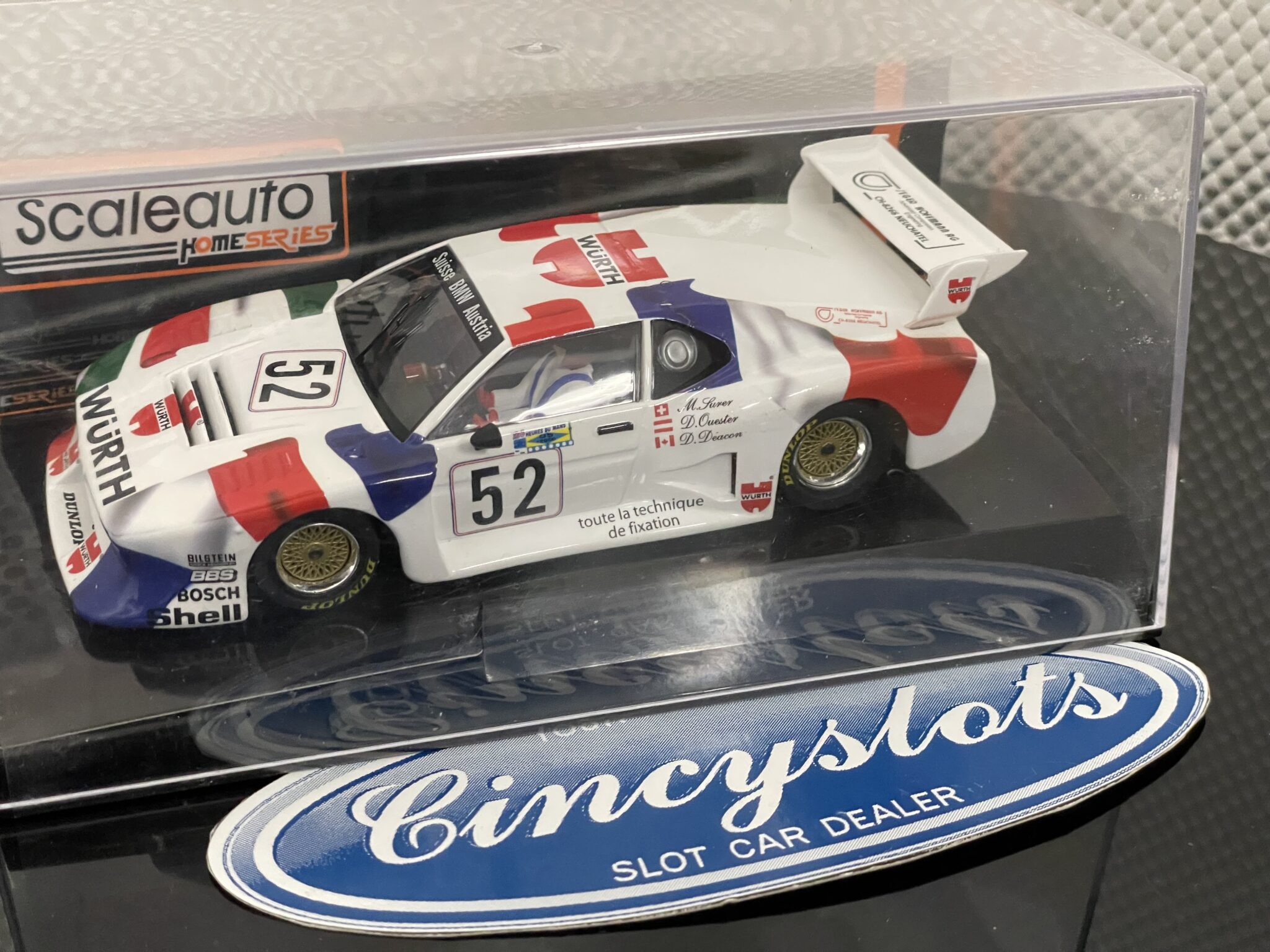 Scaleauto SC6027 BMW M1 Group 5 1/32 Slot Car.