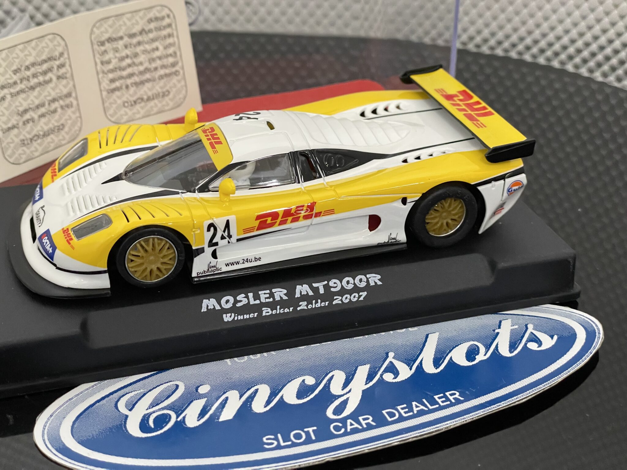 NSR 0013 Mosler EVO5 DHL, 1/32 Slot Car.
