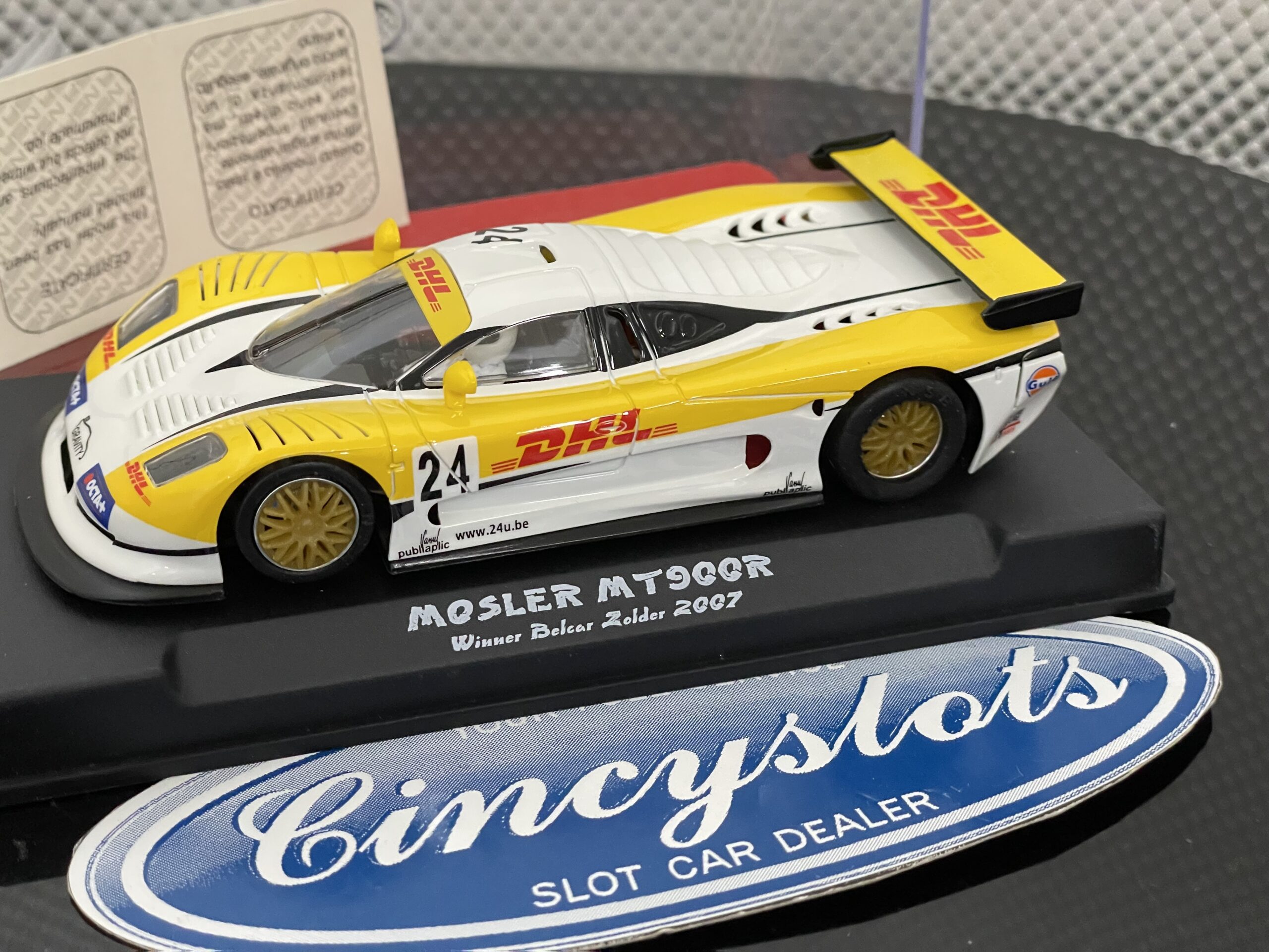 NSR 0013 Mosler EVO5 DHL, 1/32 Slot Car.