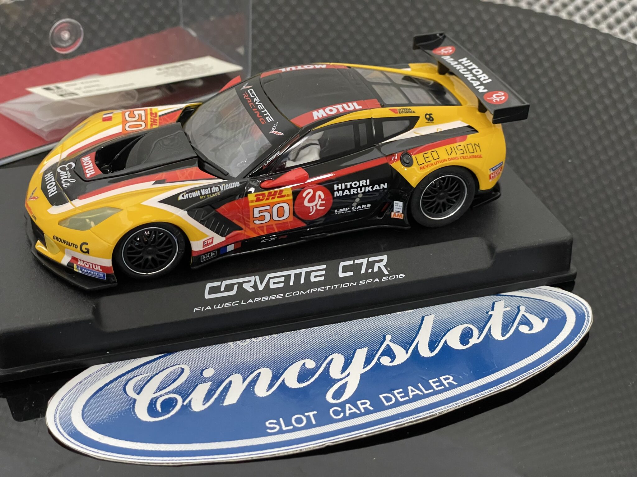 NSR 0077 Corvette C7R Fia Wec Larbre Spa, 1/32 Slot Car.
