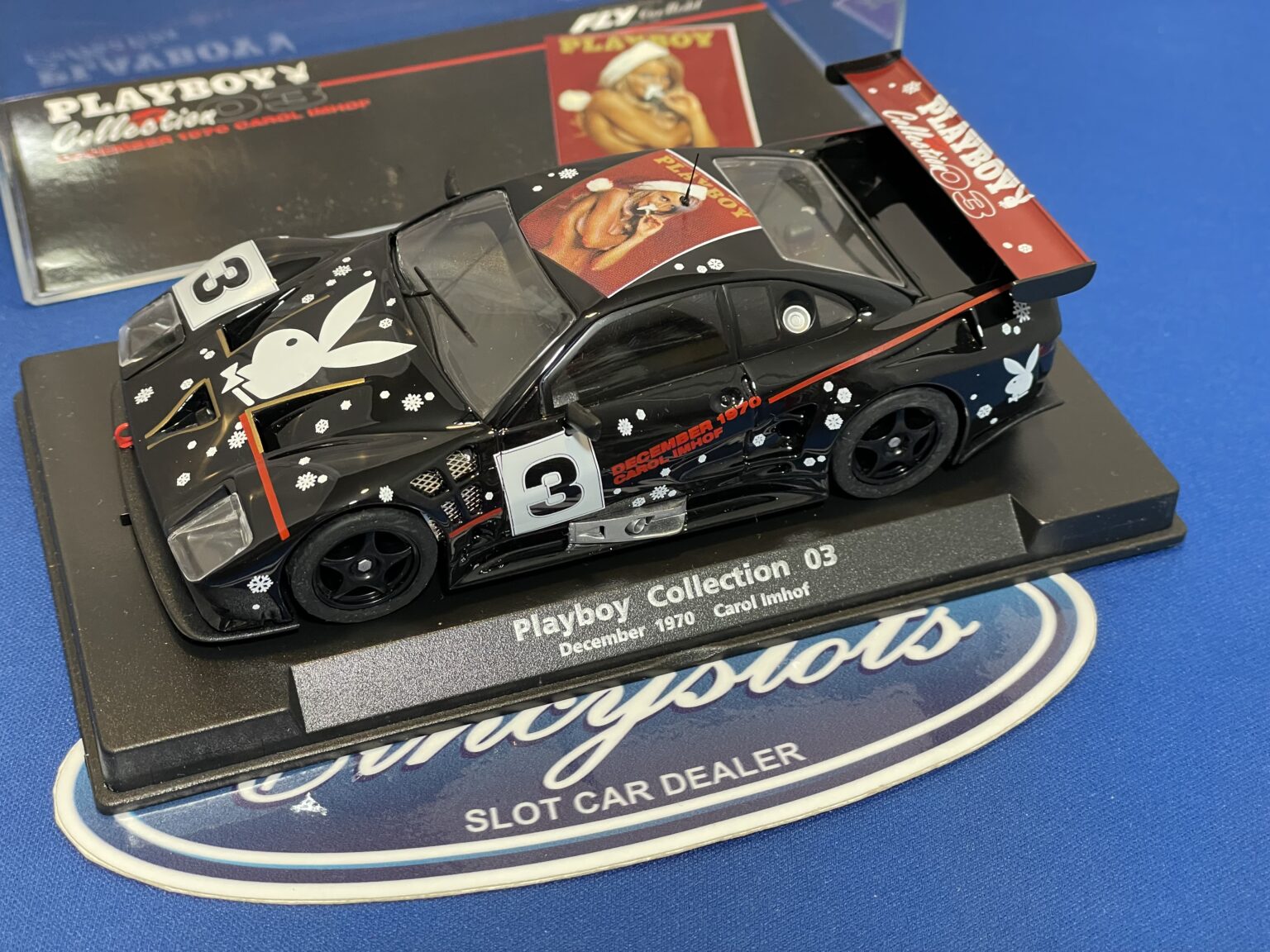 Fly 99023 Lister Storm Playboy 132 Slot Car