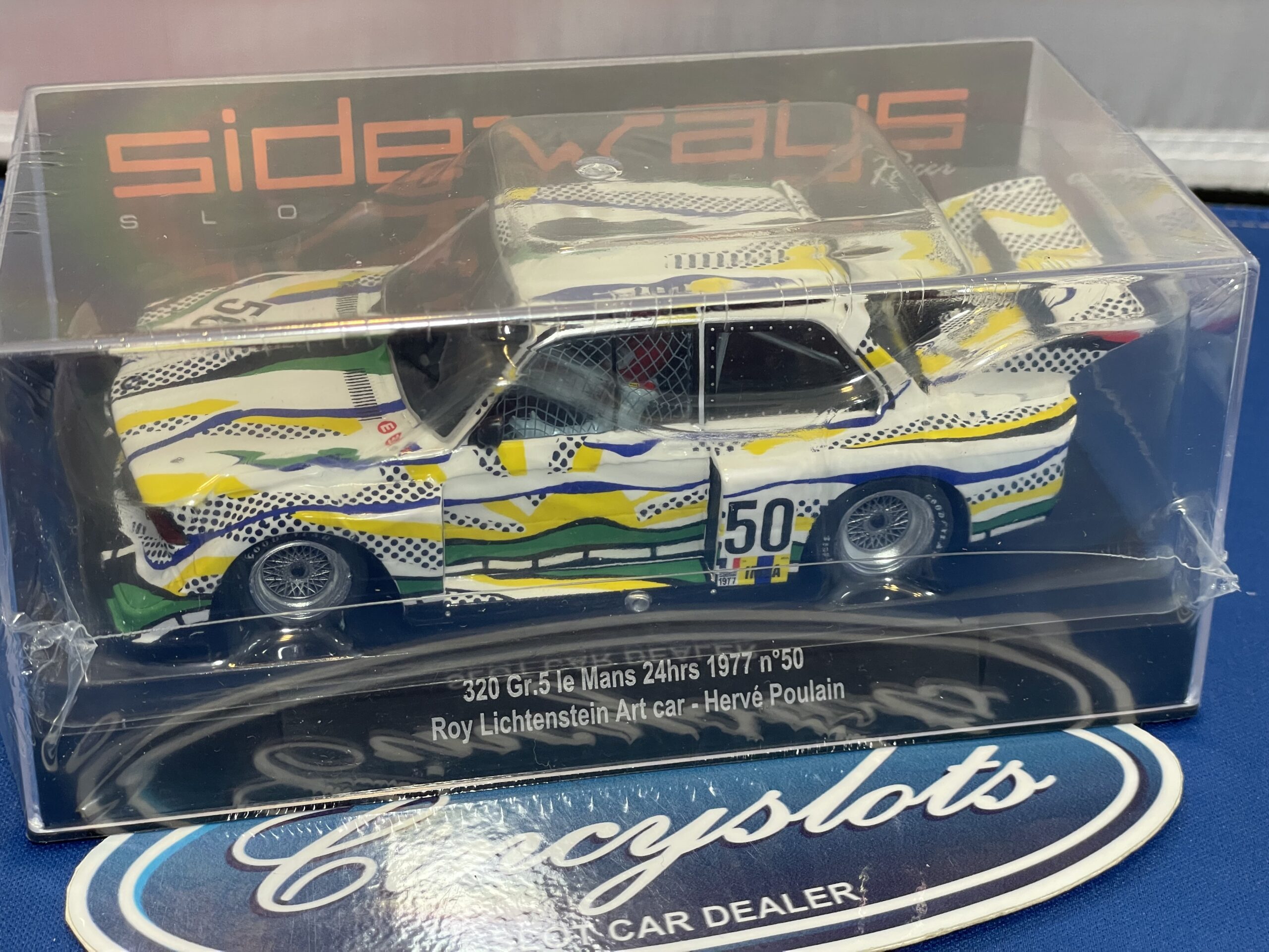 Sideways SW72 BMW 320 1/32 Slot Car.