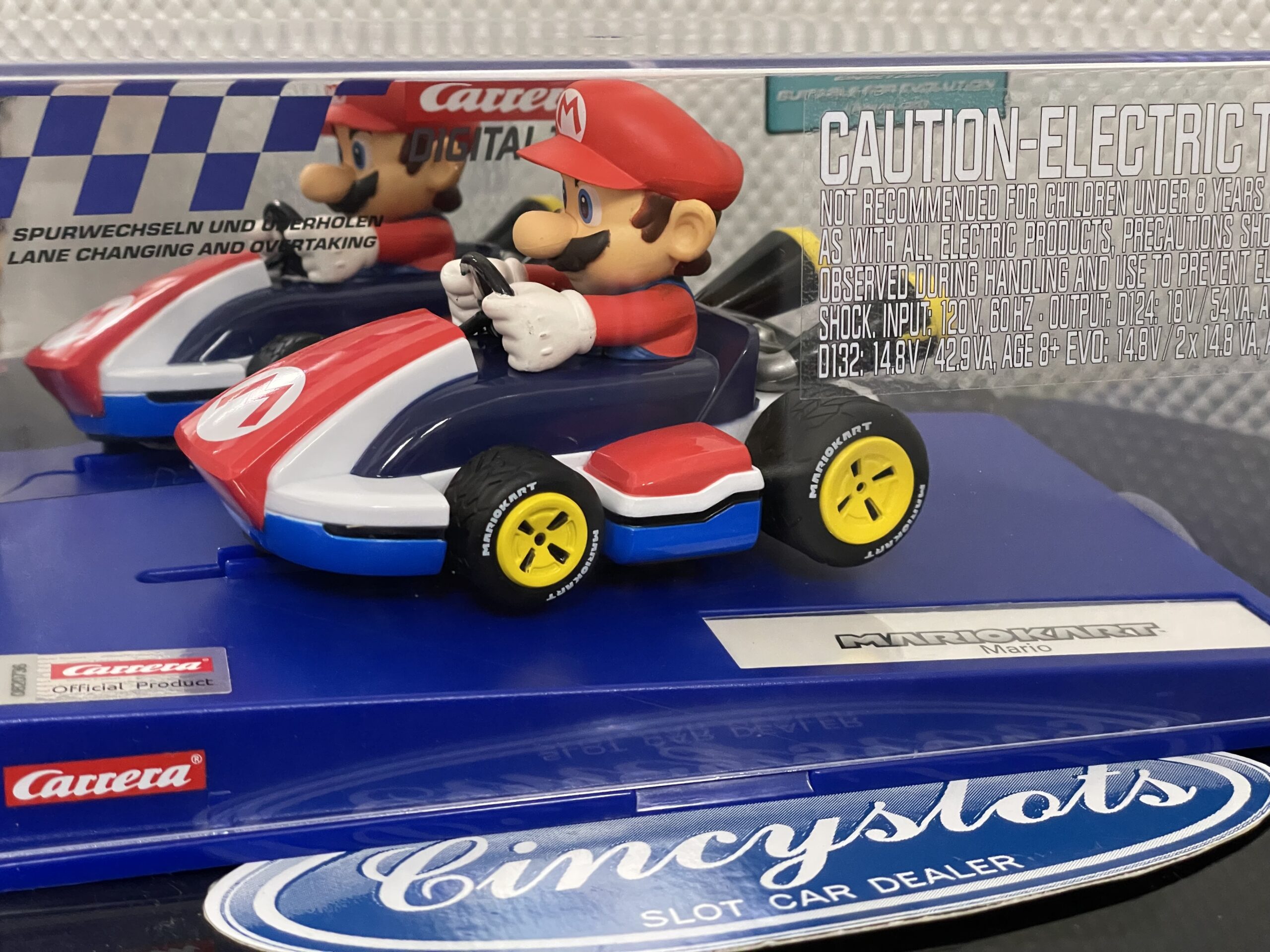 Carrera D132 31060 Mario Kart Mario 1/32 Slot Car.
