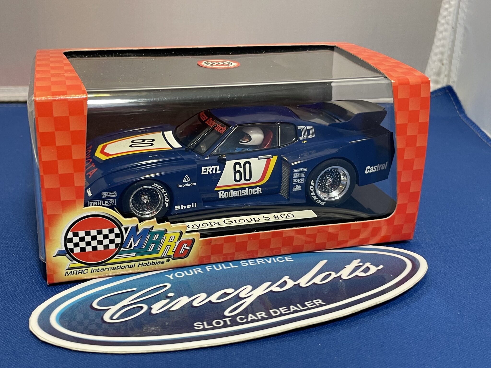 MRRC MC 0020 – Toyota Celica LB Turbo Groupe 5 – Slot Racing 1/32 – Occasion