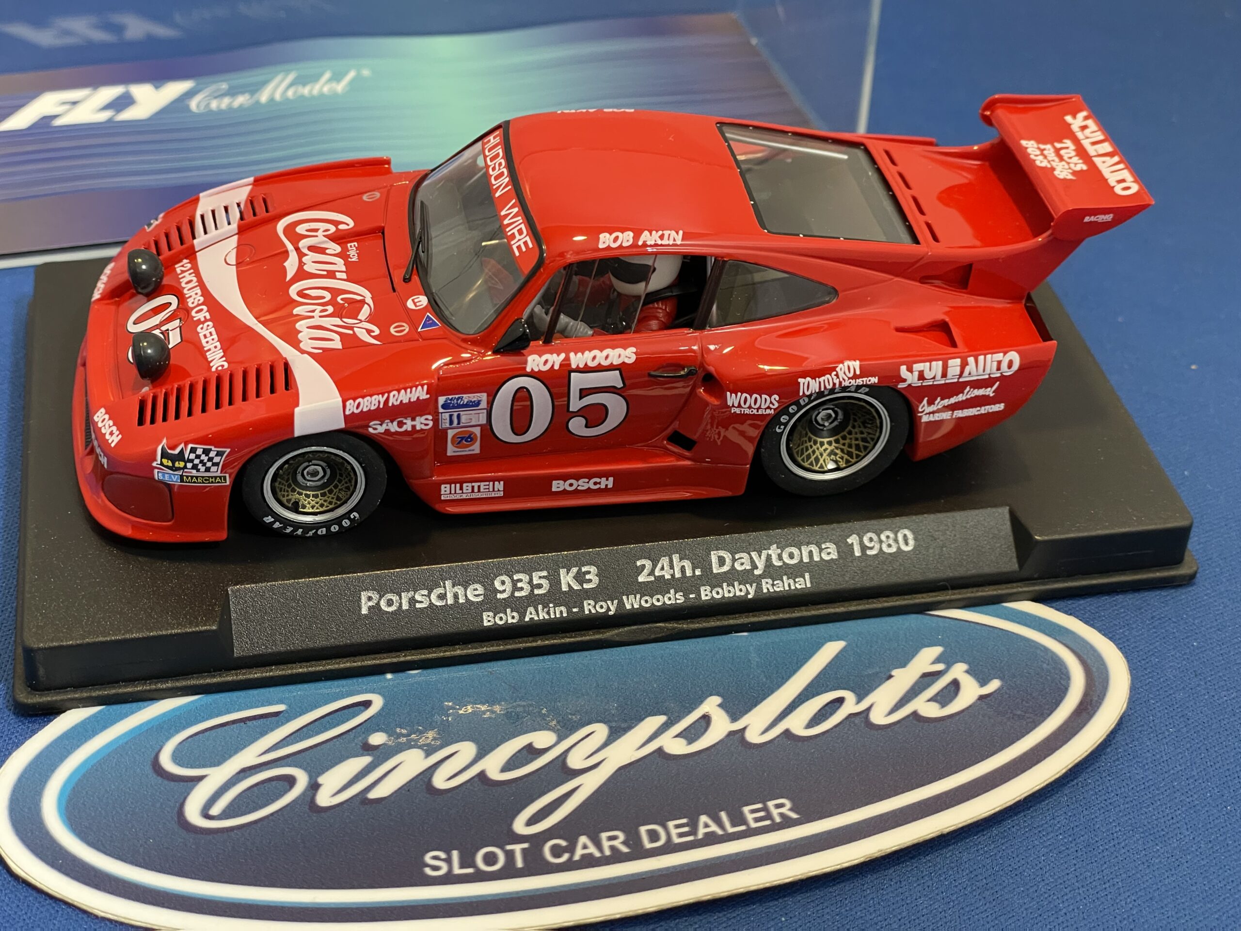 FLY 88282 COKE Porsche 935 K3, 1/32 Slot Car.