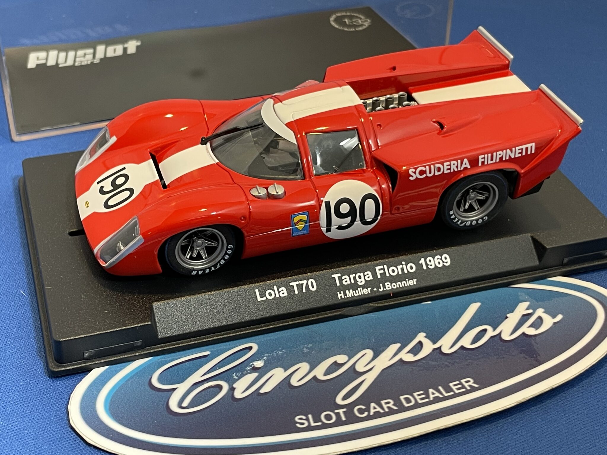 FLY F19101 Lola T70 1/32 Slot Car.