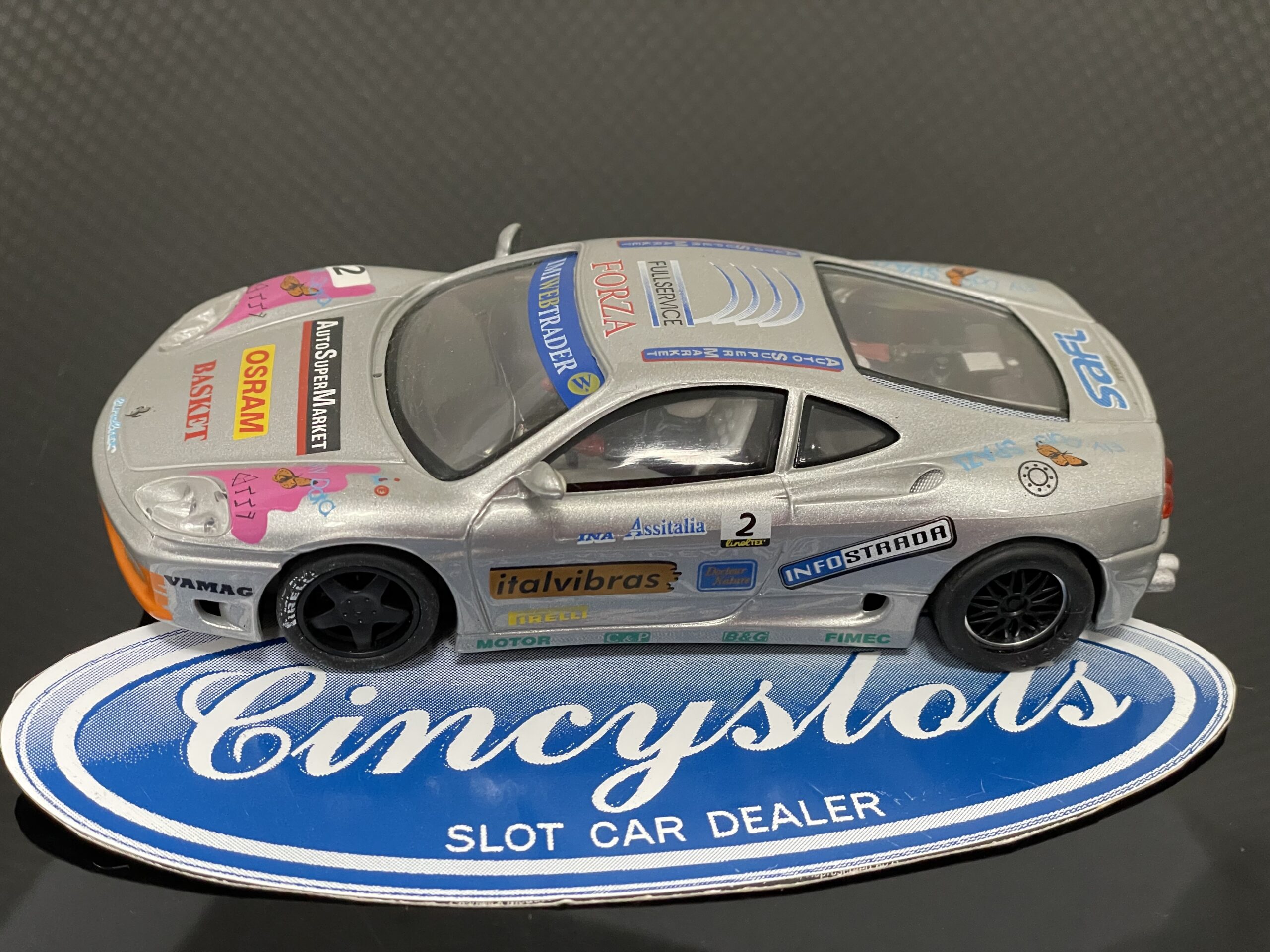 ProSlot Ferrari 360 Used, 1/32 Slot Car.