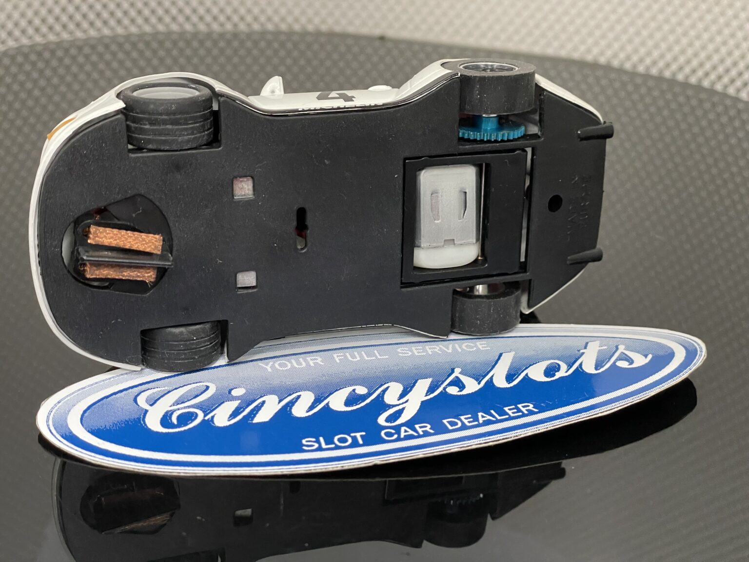 ProSlot Porsche 911 GT2 Playstation Used, 1/32 Slot Car.