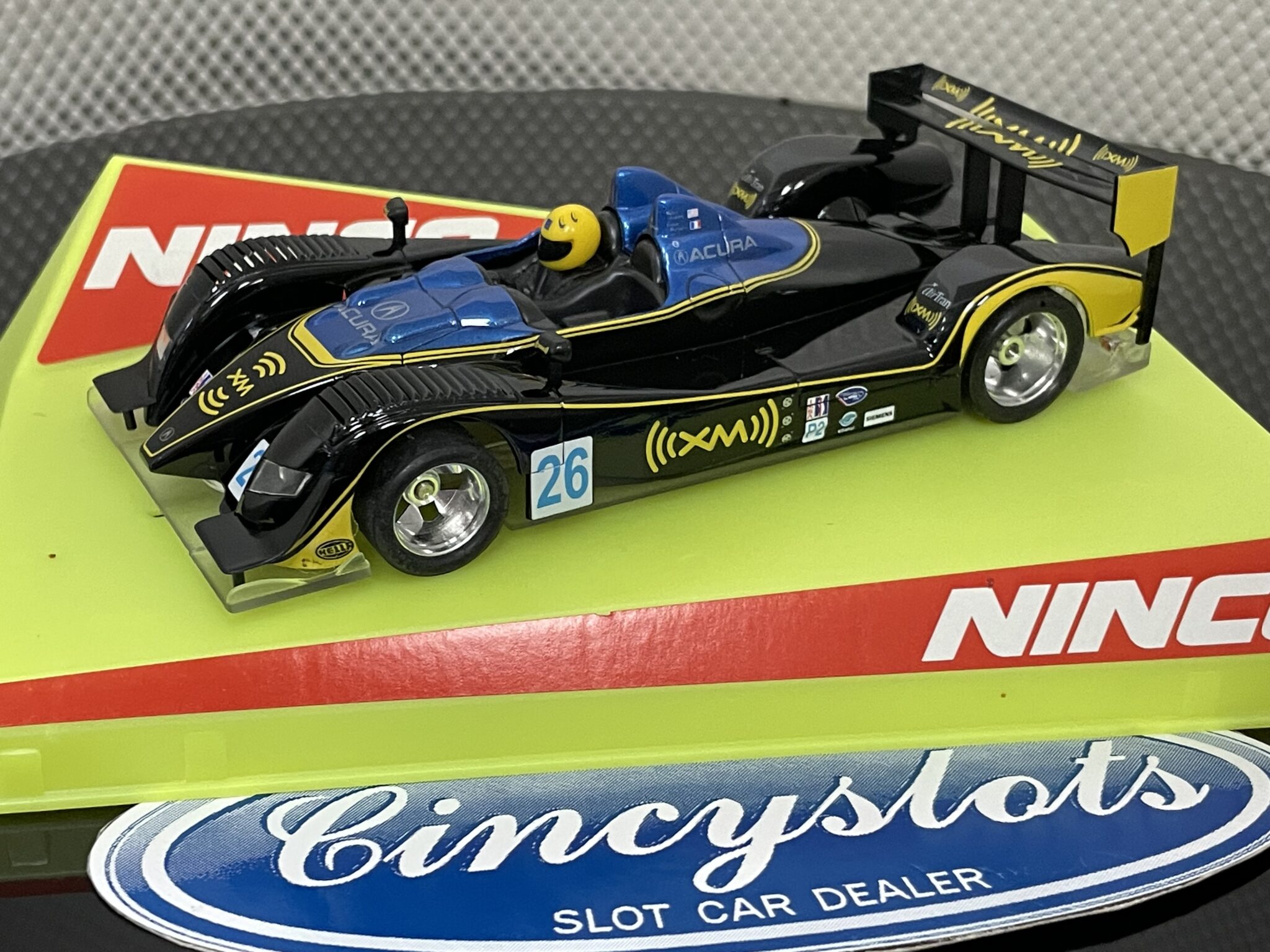 Ninco 50525 ACURA LMP Lightning 1/32 Slot Car, Lightly Used.