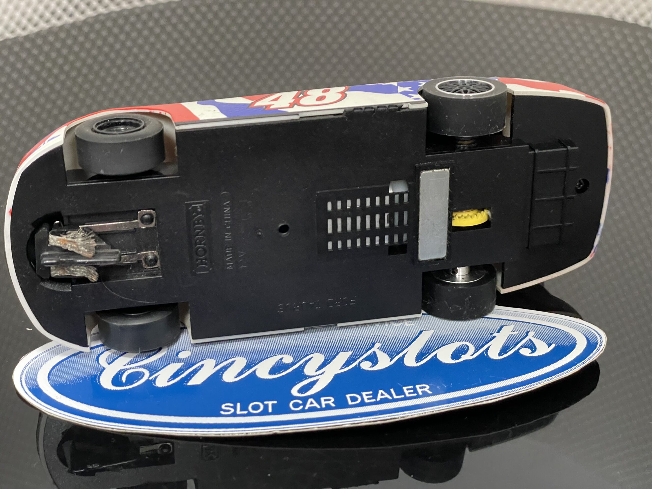 Scalextric Unity Nascar 1/32 Slot Car, Slot.it Parts, Lightly Used.