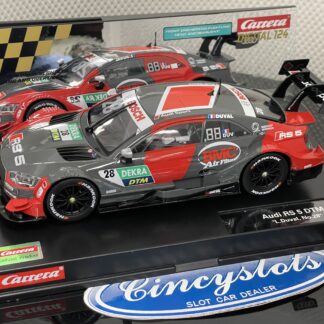 Carrera D124 23933 Audi RS 5 DTM, 1/32 Slot Car.