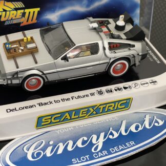 Scalextric C4307 Back to the Future 3 1/32 Slot Car.