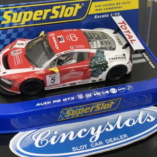 Scalextric H3516 Audi R8, 1/32 Slot Car, Lightly Used.