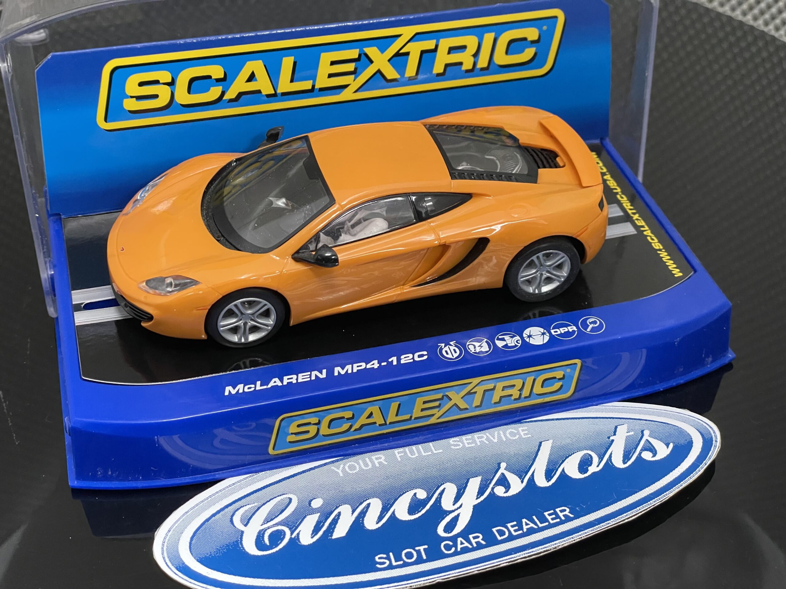 Scalextric C3200 McLaren Chipped for Carrera D132, Lightly Used.