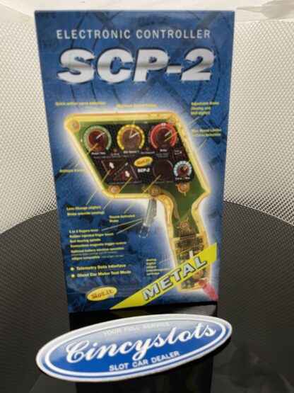 Slot.it SCP201fg Electronic Controller w/common Ground High Current, 1/32 Slot Car.