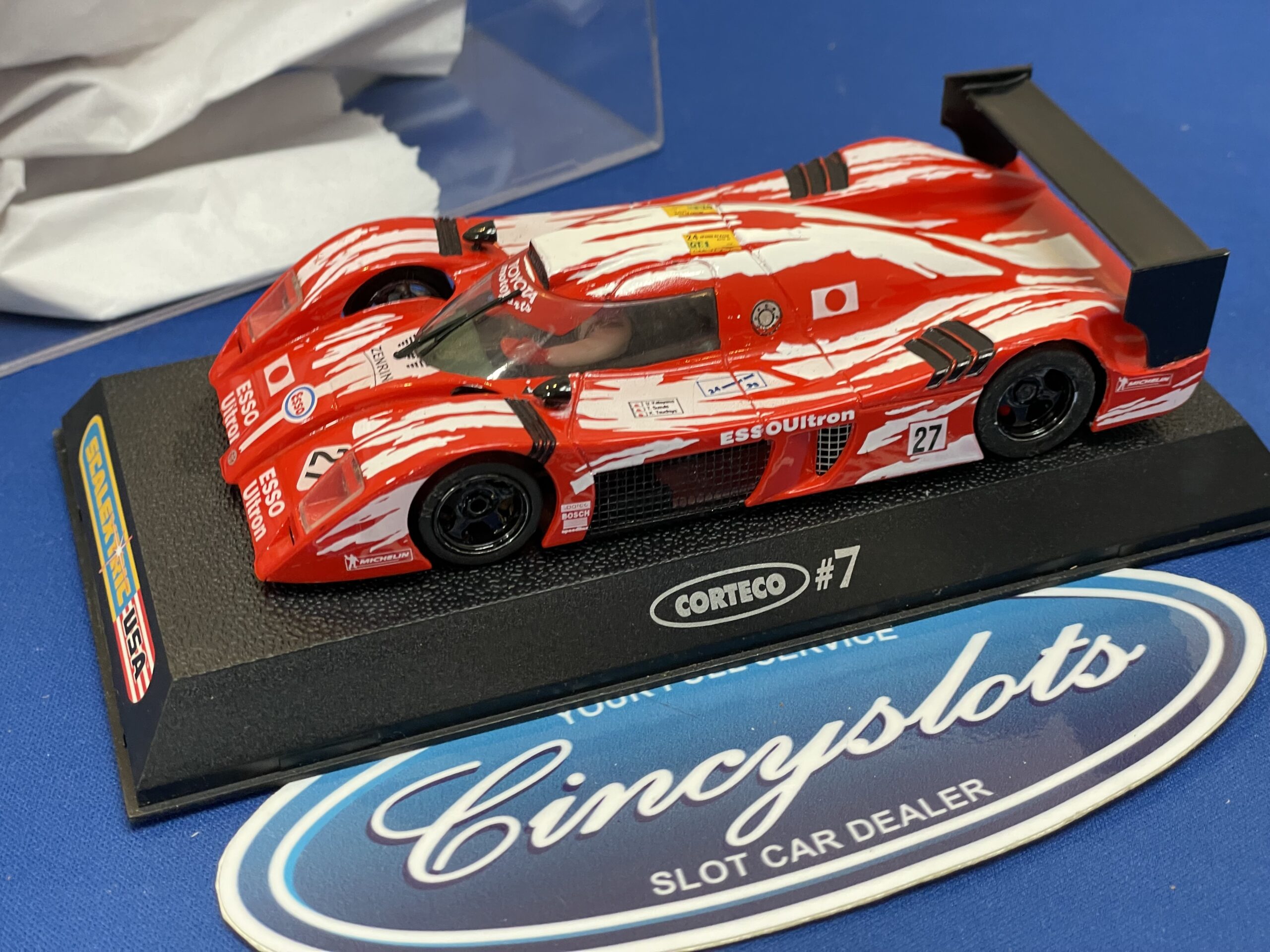 ProSlot PS1020 Toyota GT-One, 1/32 Slot Car, Lightly Used.