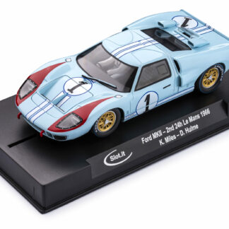 Slot.it CA20d Ford GT40 MKII Miles 1/32 Slot Car. These are available to ship 5/5/23.