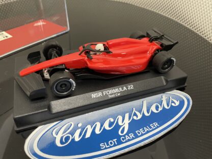 NSR 0322IL Formula 22 Red 1/32 Slot Car.