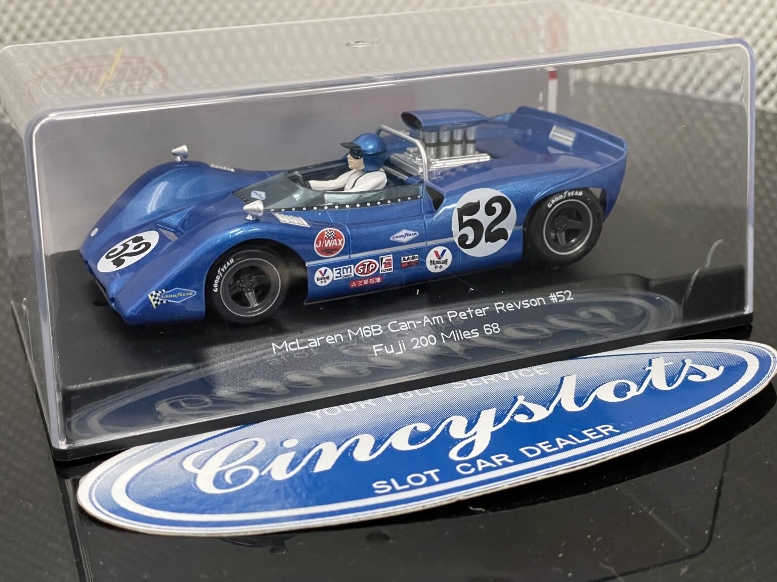 Thunderslot CA00306SW McLaren M6B Revson, 1/32 Slot Car.