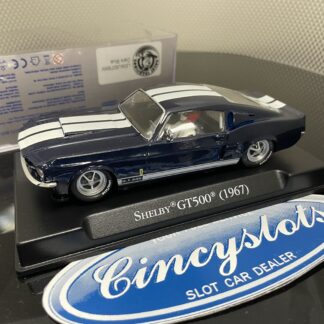 Thunderslot LEMU507S/W Mustang GT500 Dark Blue 1/32 Slot Car.