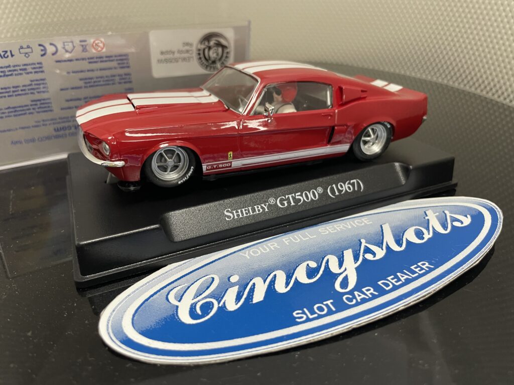 Thunderslot LEMU505S/W Mustang GT500 Candy Apple Red 1/32 Slot Car.
