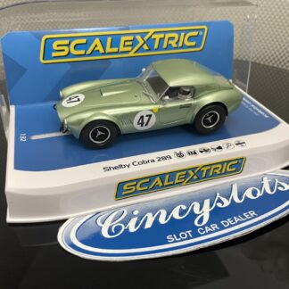 Scalextric C4338 Shelby Cobra 289 1/32 Slot Car.