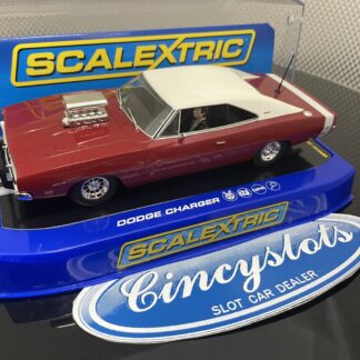 Scalextric C3317 Dodge Charger Hot Rod 1/32 Slot Car.