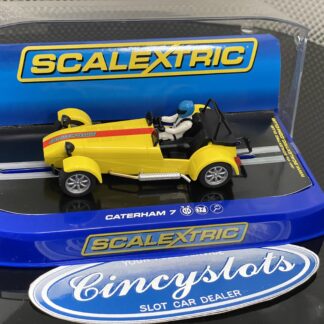Scalextric C3425 Caterham 7 Collector Center Limited Edition 1/32 Slot Car.