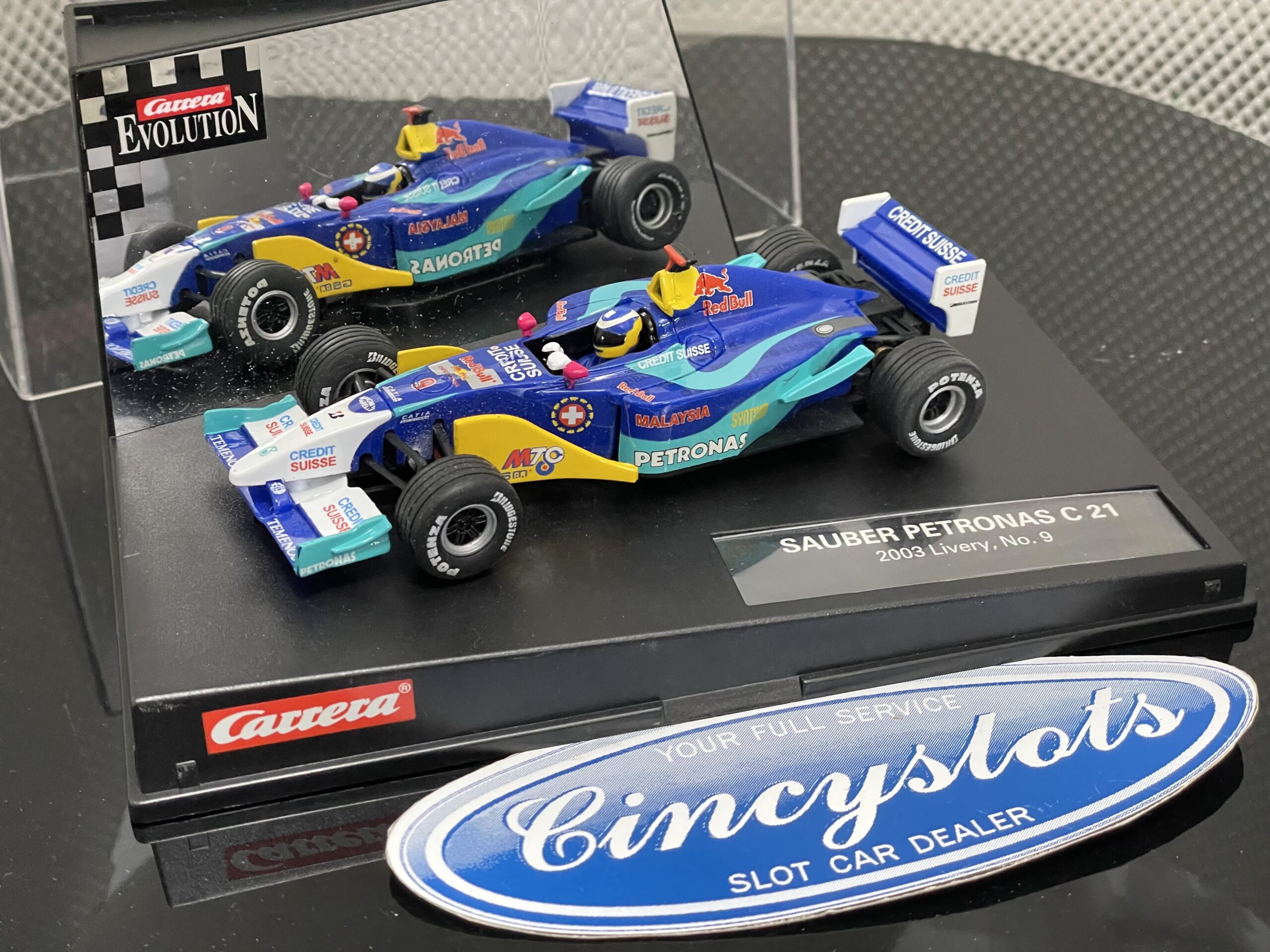 Carrera Evolution 25723 Sauber Petronas, 1/32 Slot Car, Lightly Used.