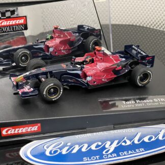 Carrera 27184 Red Bull Toro Rosso VETTEL F1, 1/32 Slot Car, Lightly Used.