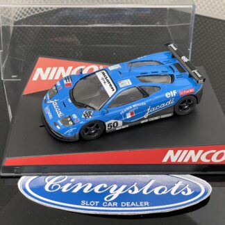 Ninco 50397 McLaren Jacadi 1/32 Slot Car, Lightly Used.  It has a cracked clear lid.