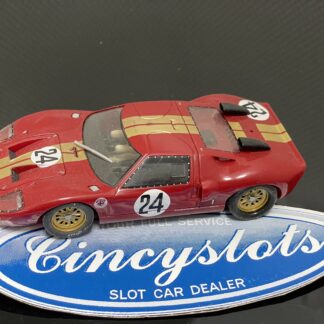 Slot.it Ford GT40 #24 1/32 Slot Car Used.