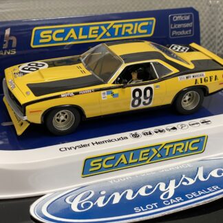 Scalextric C4345 Chrysler Hemicuda 1/32 Slot Car.