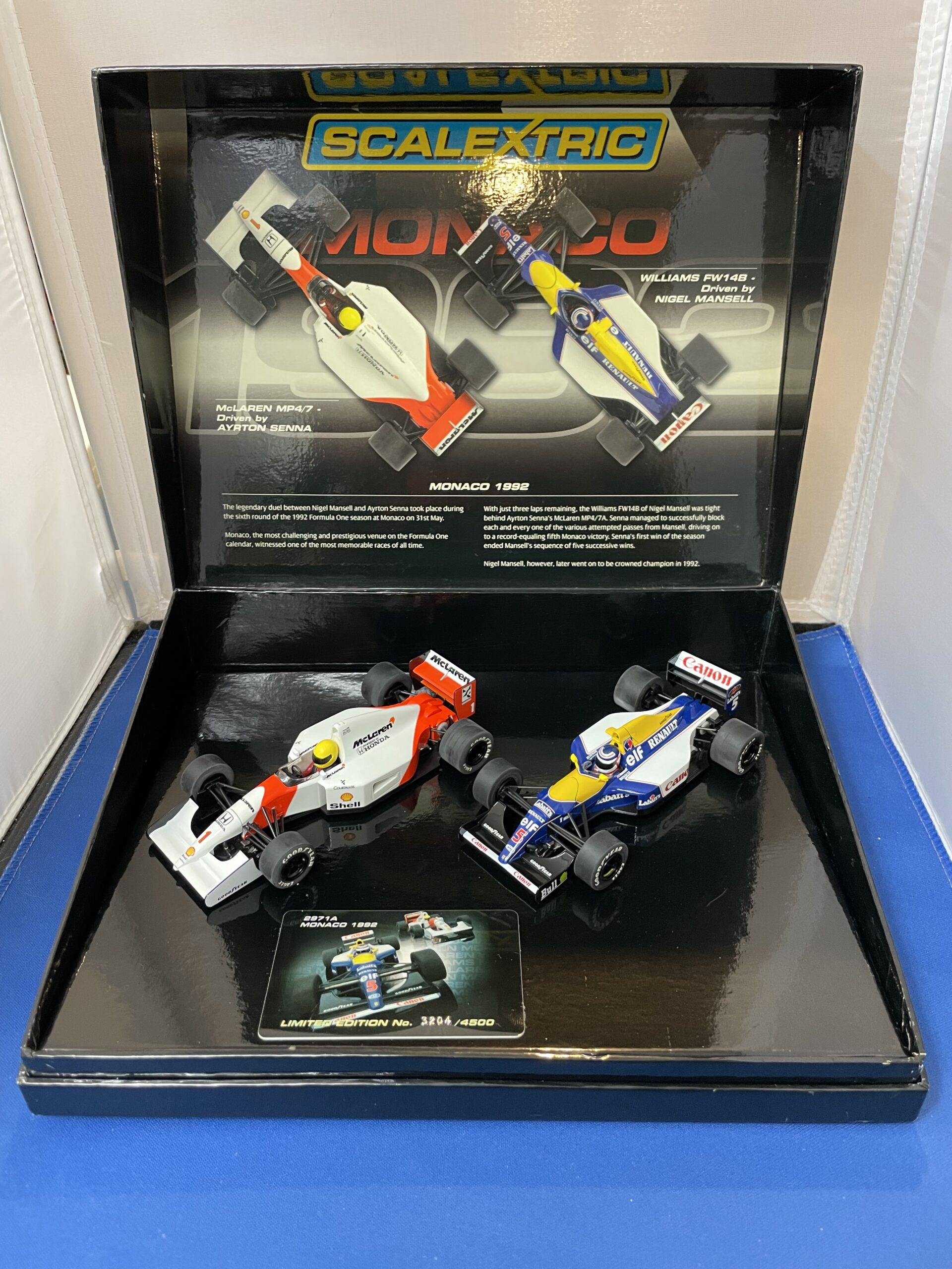 SCALEXTRIC C2971A F1 Monaco 1992 Box Set