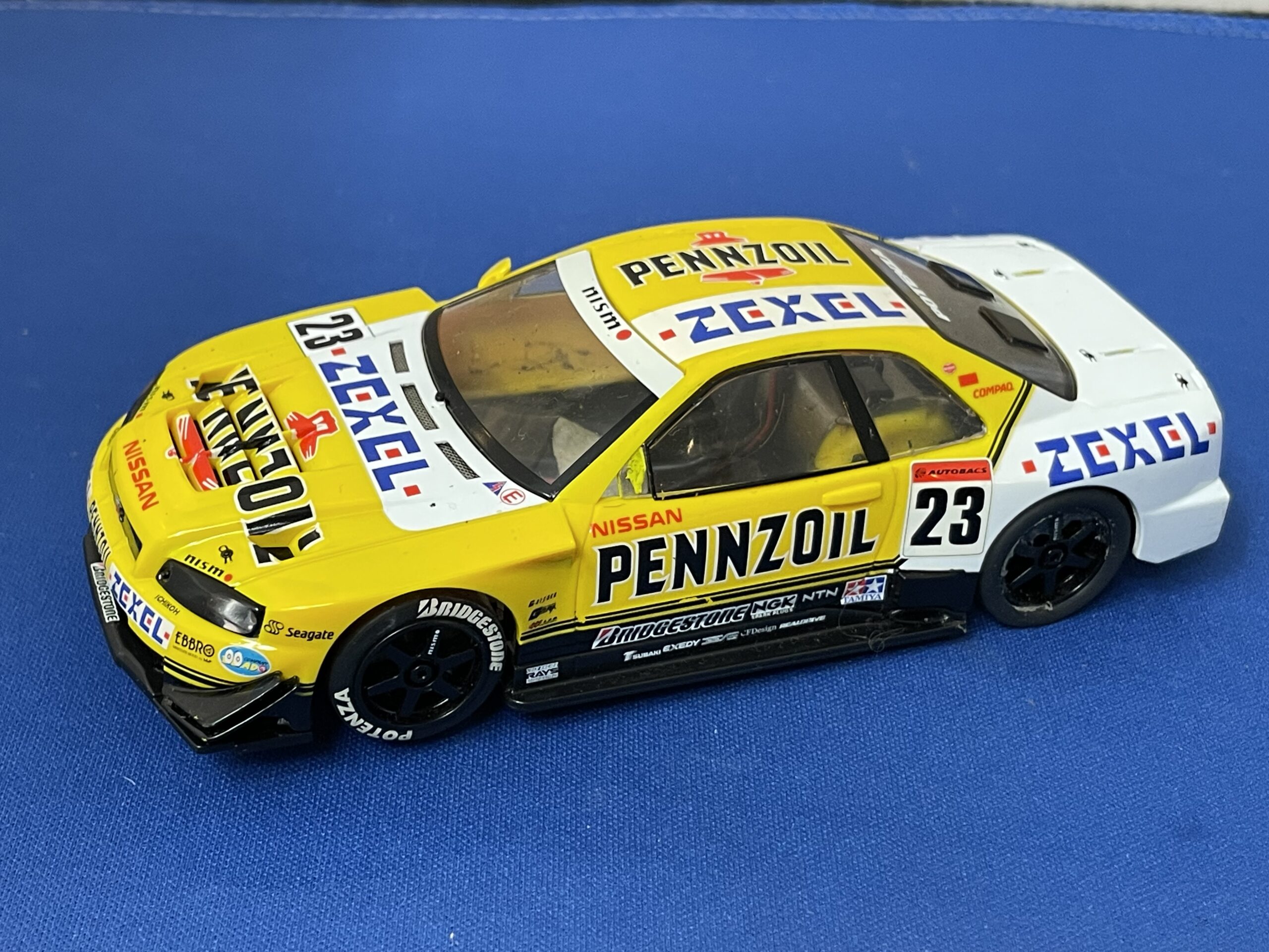 Scalextric Nissan Skyline Pennzoil Used