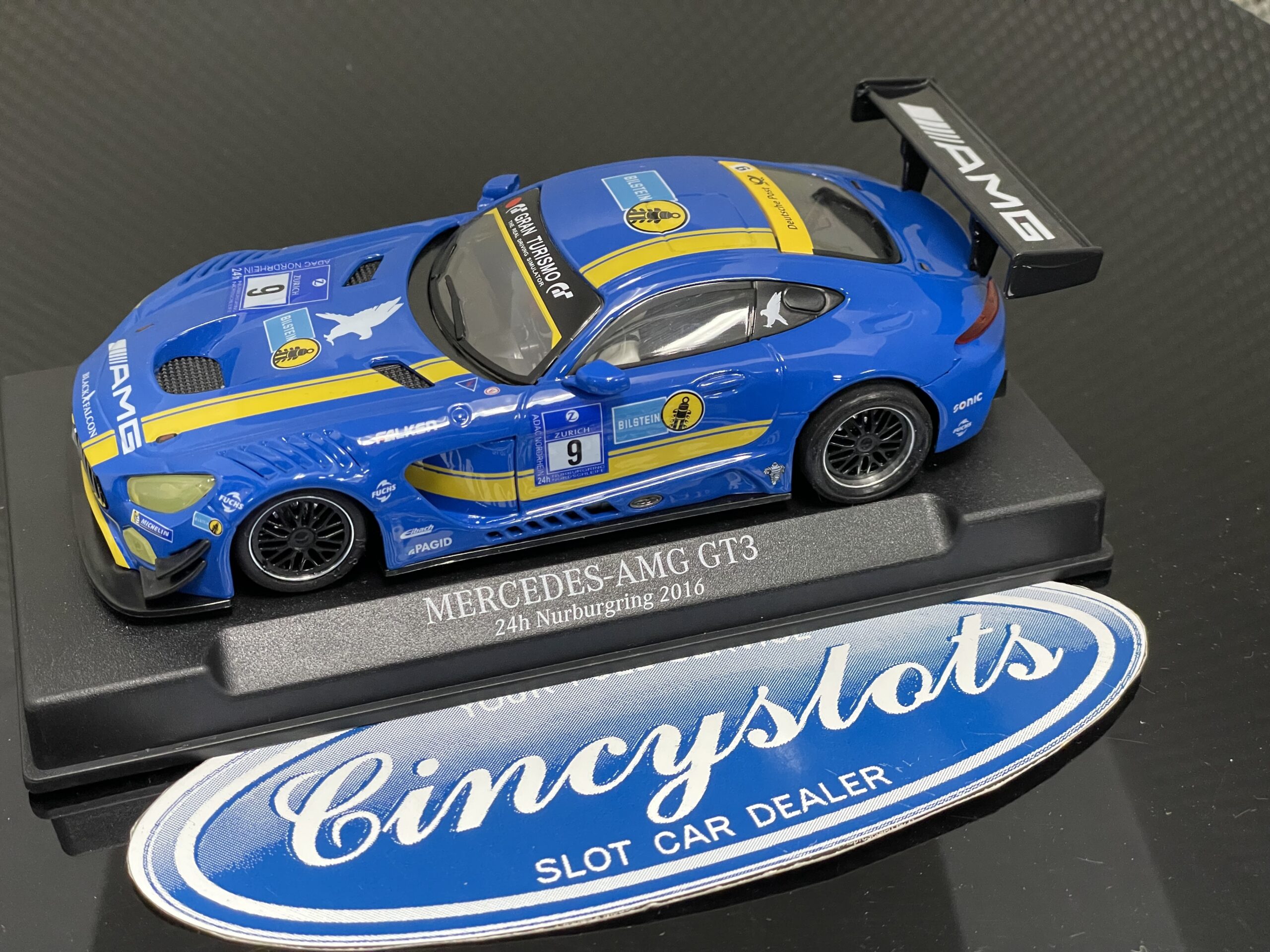 NSR Mercedes GT3, 1/32 Slot Car, Lightly Used.