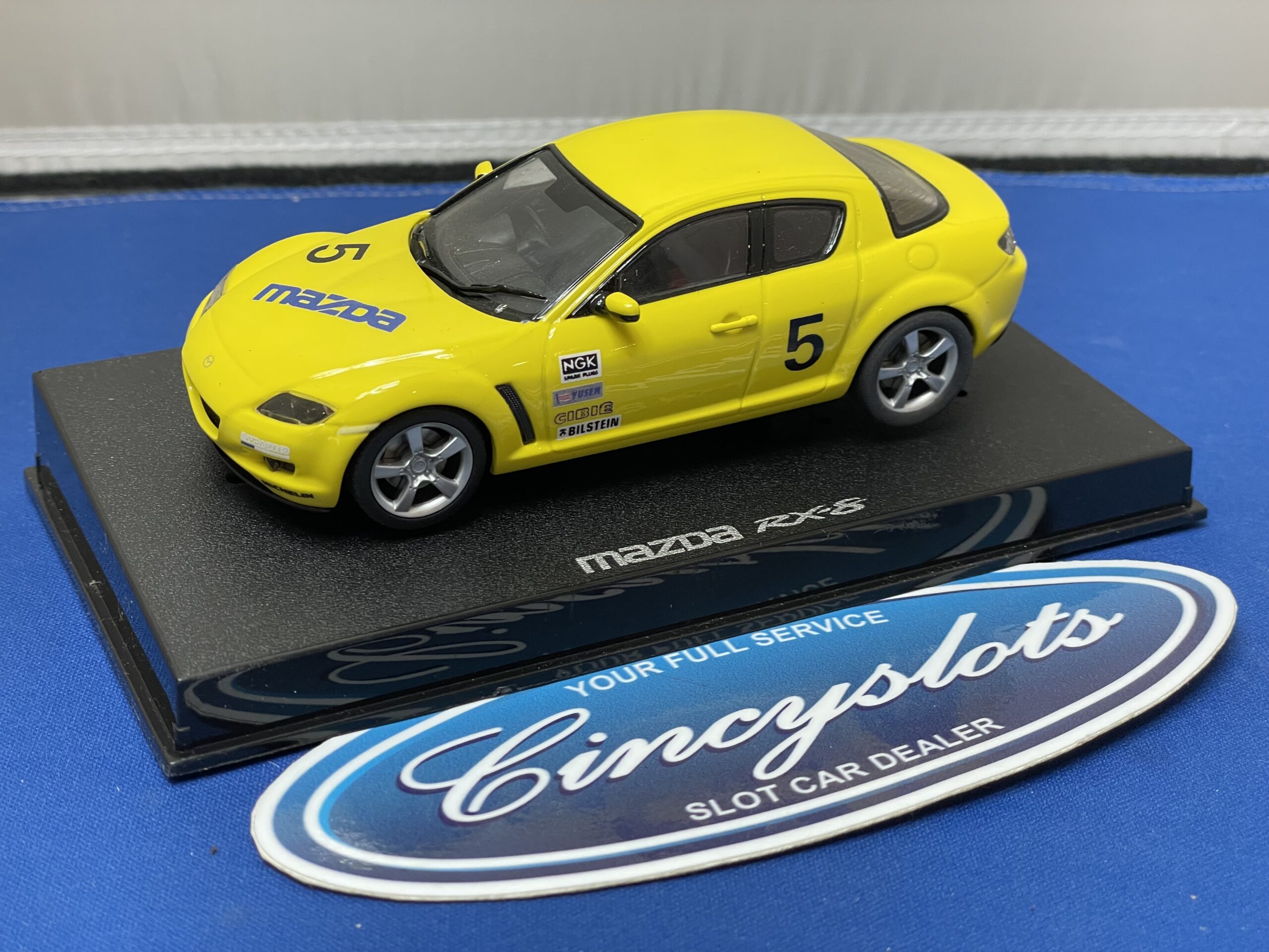 AUTOart Mazda RX-8 1:32 スケール スロットカー AutoArt 13031 Mazda RX8 Custom Used 1/32 SLOT CAR.