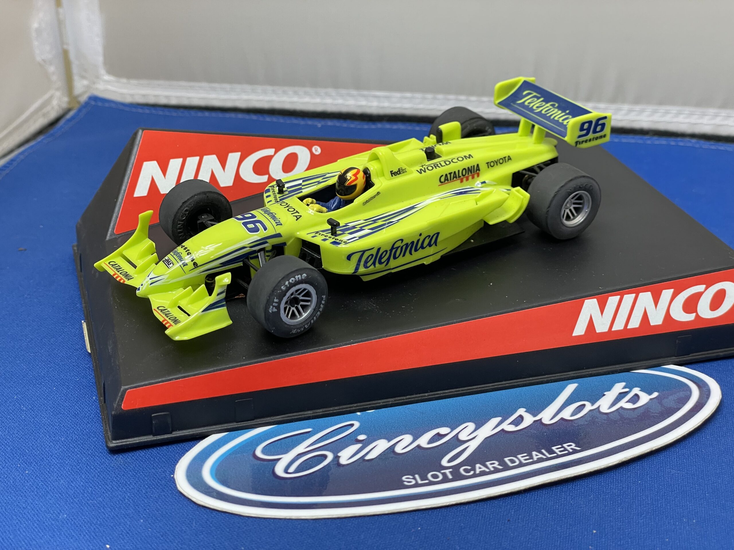 Ninco 50340 Reynard Toyota Used 1/32 SLOT CAR.