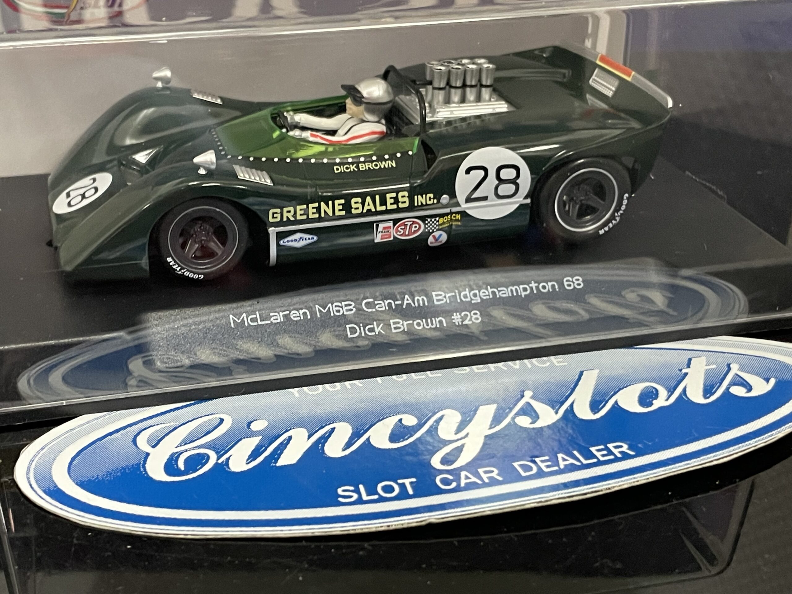 Thunderslot CA00308SW McLaren M6B GREENE SALES 1/32 Slot Car.