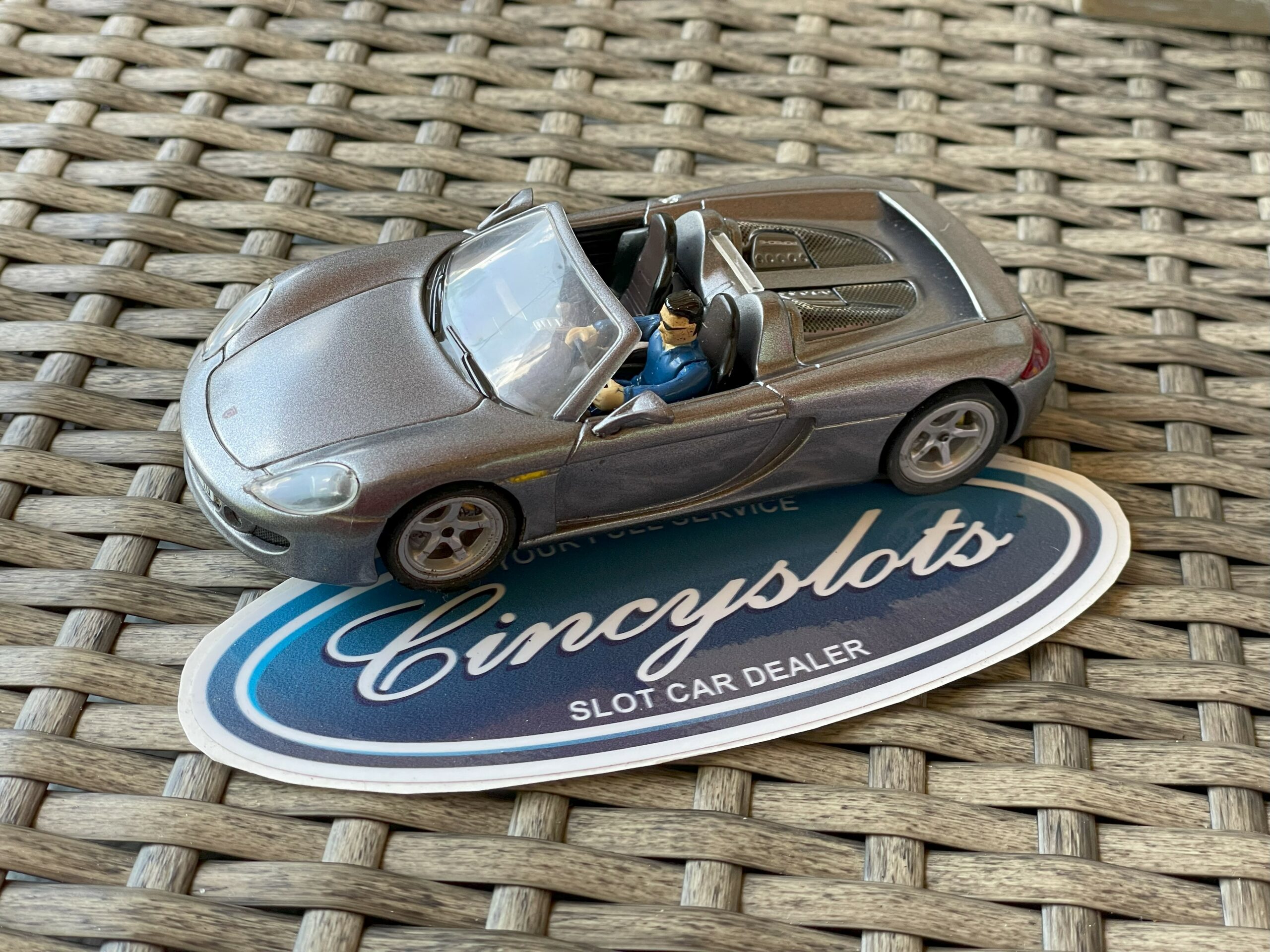 Carrera Porsche, 1/32 Slot Car, Lightly Used.