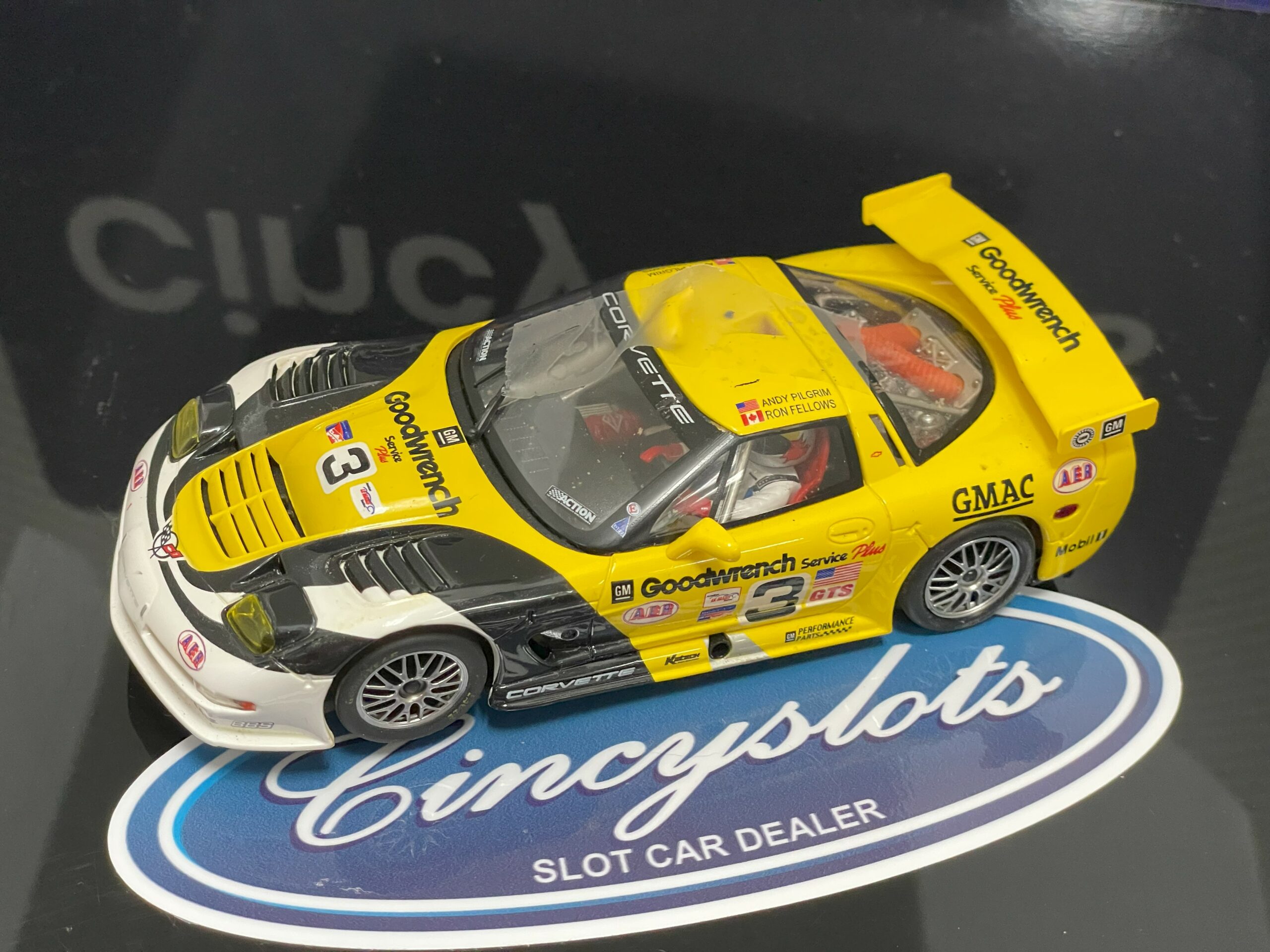 1/32 FLY A121 Corvette C5R Alms Laguna Seca 1999 Compatible Scalextric