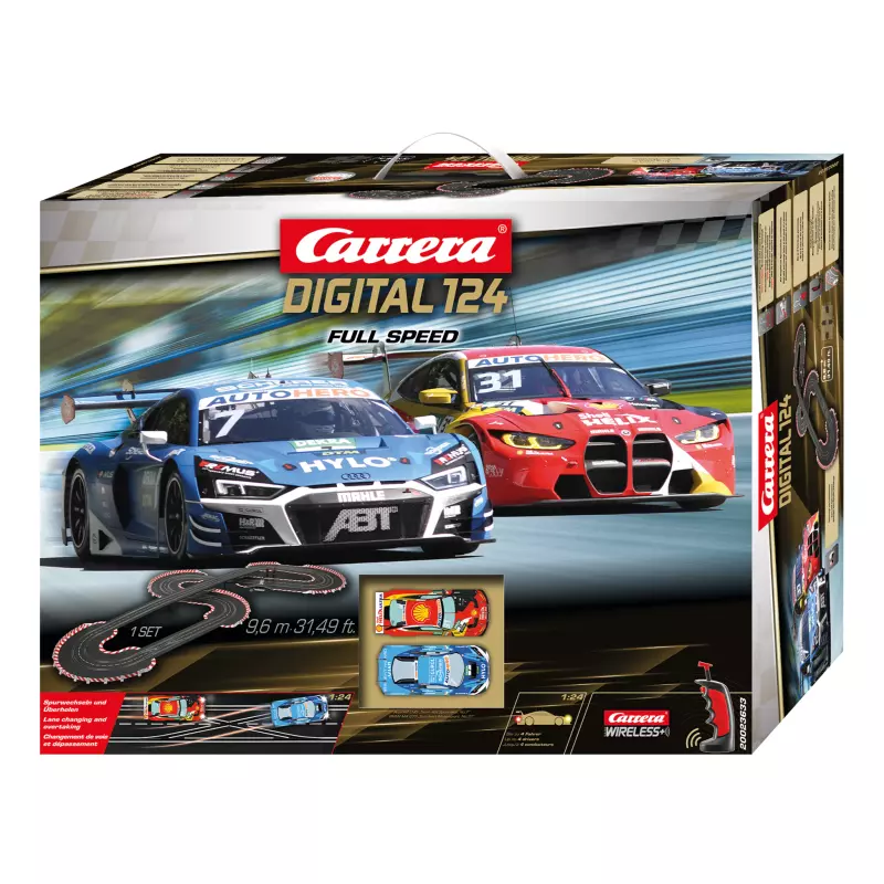 Carrera 23633 Digital 124 DTM Full Speed Wireless Set SHIPS