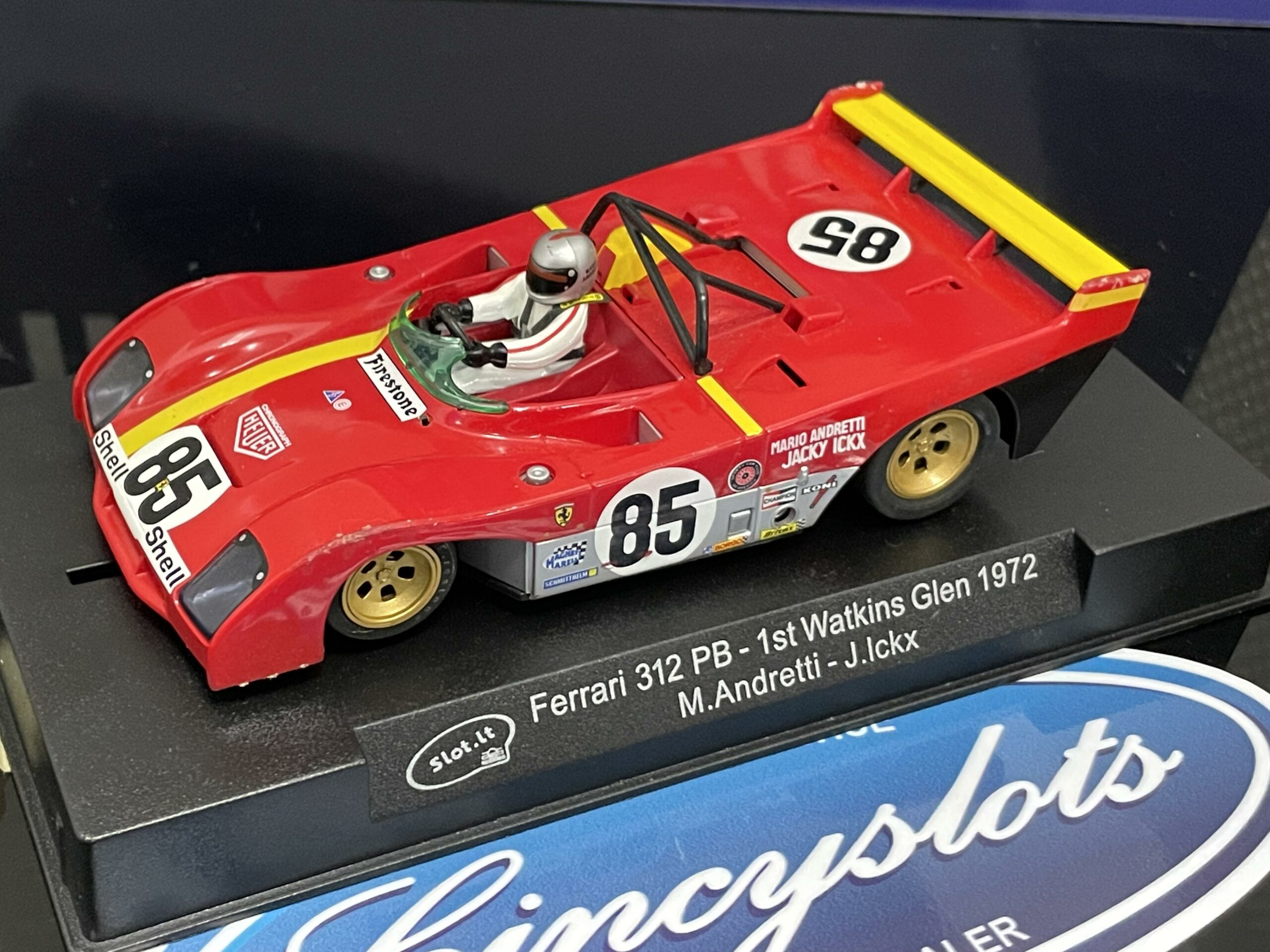 SlotIt SICF01 cheapest Ferrari 312PB 1972 - Slot 1:32