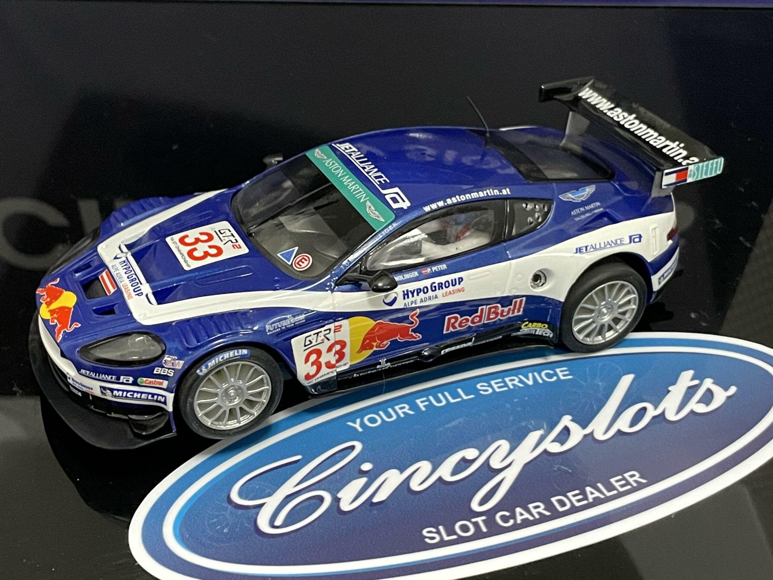 SCX Aston Martin DBR9 Red Bull Used.