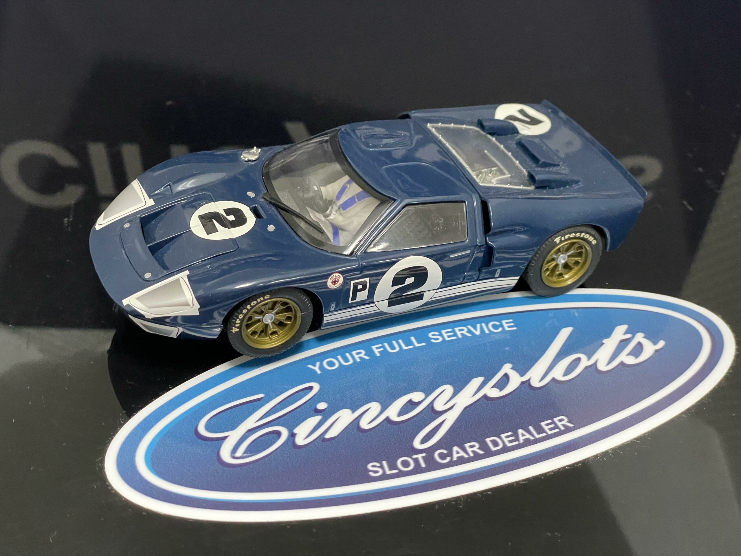 Scalextric Ford GT40 #2 Lightly Used.