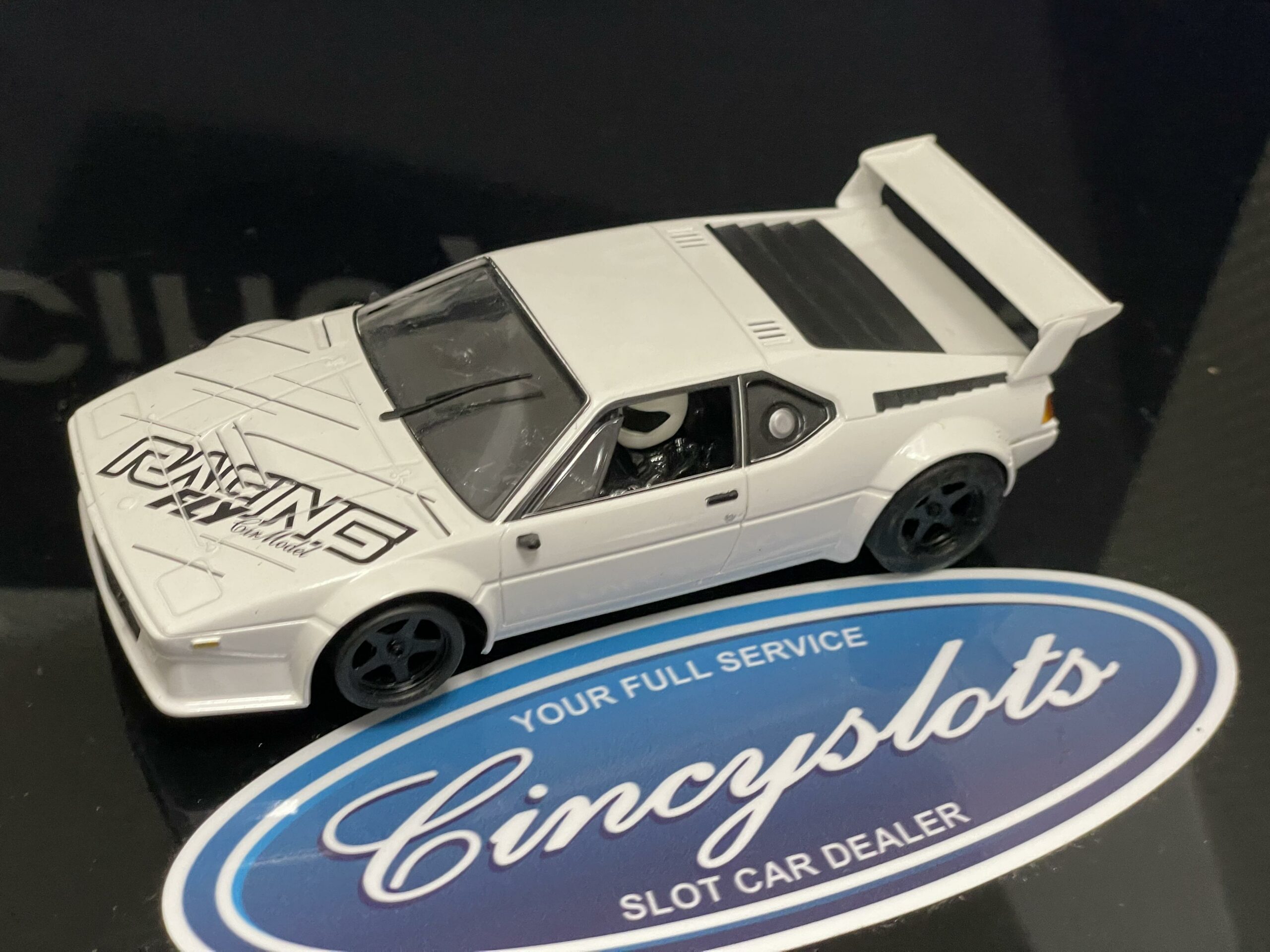 FLY Racing BMW M1 White Lightly Used.