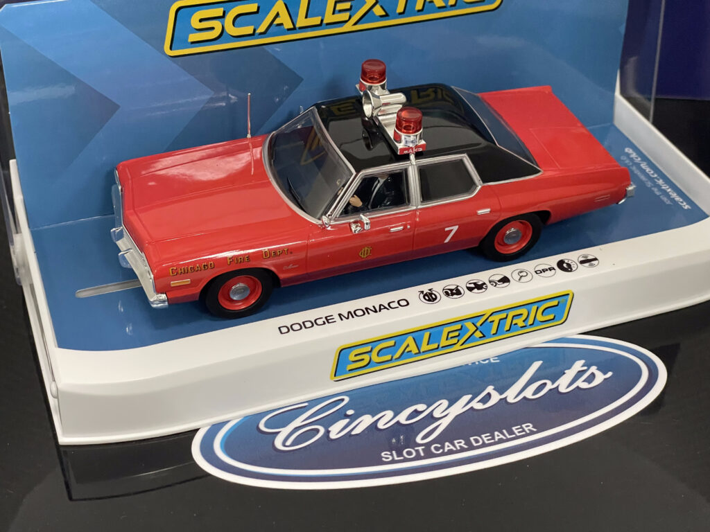 SCALEXTRIC C4408 DODGE Monaco Chicago Fire Department EUR 43,00 SCALEXTRIC C4408 DODGE Monaco Chicago Fire Department EUR 43,00